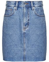 Pepe Jeans - Jupes MINI SKIRT HW - Lyst