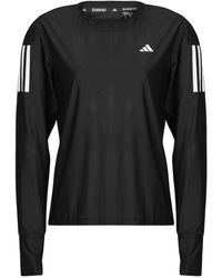 adidas - T-Shirts A Maniche Lunghe Own The Run Long Sleeve Long-Sleeve Top - Lyst