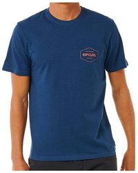 Rip Curl - Polo STAPLER TEE fd - Lyst