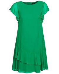 Lauren by Ralph Lauren Korte Jurk Arnould - Groen