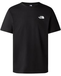 The North Face - T-shirt M s/s redbox tee - Lyst
