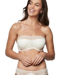 Selmark - Bandeaux & Bretelles Amovibles Soutien-Gorge Bandeau Bustier Agatha Mariage - Lyst