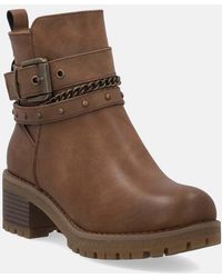 Refresh - Bottines Tronchetto Tacco - Lyst