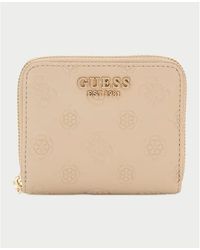 Guess - Portefeuille Petit portefeuille zippé Phoebe pour - Lyst
