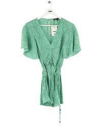 Maje - Combinaisons Combinaison verte - Lyst