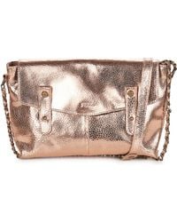 Pieces - Sac Bandouliere PCJAMILLA LARGE LEATHER CROSS BODY FC BODY FC - Lyst