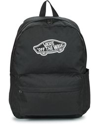 Vans - Klassischer schwarzer rucksack für frauen - Lyst