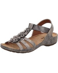 Gemini - Sandales Plates - Lyst