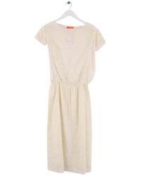 Ba&sh - Robe Robe En Coton Écrue - Lyst