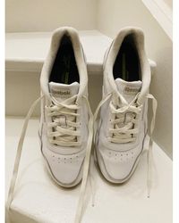 Reebok - Baskets basses Basket en cuir blanc - Lyst