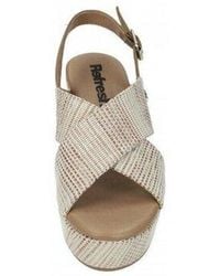 Refresh - Sandales compensées - Lyst