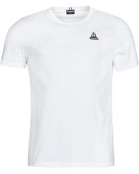 Le Coq Sportif - T-shirt ESS TEE SS N°4 M - Lyst