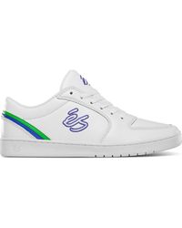 'es - Chaussurde Skate EOS WHITE BLUE GREEN - Lyst