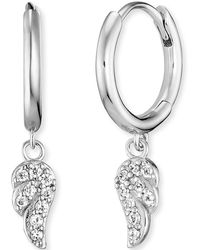 Engelsrufer - Boucles oreilles ERE-FLYWING1-ZI-CR - Lyst