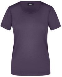 James & Nicholson - T-Shirt Basic - Lyst