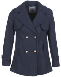 Casual Attitude Mantel Foupi - Blauw