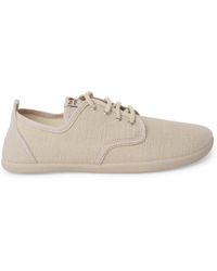 Pisamonas - Baskets basses Derbies Barefoot Lin Lacets Grandes Tailles - Lyst