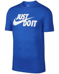 Just Do It - T-shirt délavé Nike pour homme en coloris Rouge | Lyst