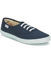 Victoria - Baskets Basses Inglesa Lona - Lyst