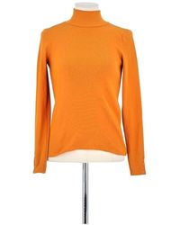 Sezane - Pull Pull en coton orange - Lyst