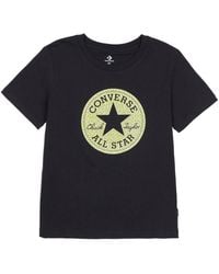 Converse - T-shirt Chuck Taylor All Star Leopard Patch Tee - Lyst