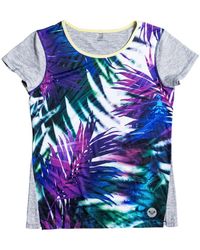 Roxy T-shirt Korte Mouw Cutback Tee - Paars