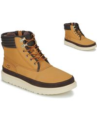 UGG Cognac Veterboots Harkley Waterproof in het Bruin voor heren | Lyst NL