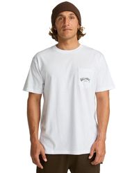 Billabong - T-shirt Stacked Arch - Lyst