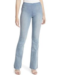 Jessica Simpson Wo Jeans 25x33 Pull-on Flared Stretch - Blue