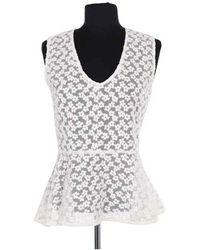 Maje - Blouses Blouse Blanche - Lyst