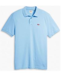 Levi's - T-shirt 35883 0181 HM POLO-BLUE PIQUET - Lyst