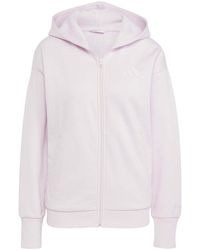 adidas - Sweater W All Szn Fz Hd - Lyst