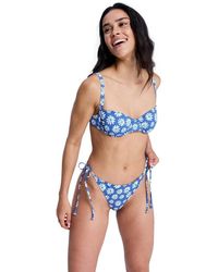Roxy - Maillots de bain Printed Essentials Tanga High Leg - Lyst