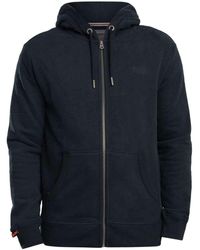 Superdry - Sweat-shirt Sweat à capuche zippé avec logo essentiel - Lyst