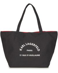 Karl Lagerfeld - Shopper K/Rsg Canvas Shopper - Lyst