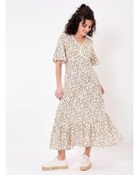 La Fiancee Du Mekong - Robe Robe longue évasée gaze de coton bio PEARL - Lyst