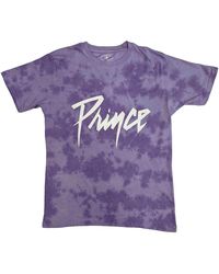 Prince - T-shirt Purple Rain - Lyst