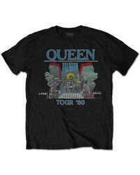 Queen - T-shirt Tour '80 - Lyst