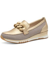 Marco Tozzi - Mocassins 102 gold comb - Lyst