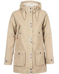 Volcom Parka Jas Walk On By Parka - Naturel