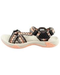 CMP - Sandales plates Baskets Casual en cuir bleu - Lyst
