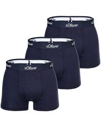 S.oliver - Caleçons Caleçon Paquet de 3 - Lyst