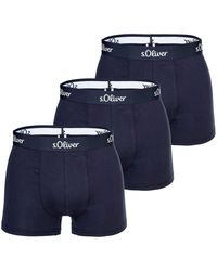 S.oliver - Caleçons Caleçon Paquet de 3 - Lyst