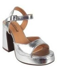 Isteria - Chaussures 24048 sandale dame argent - Lyst