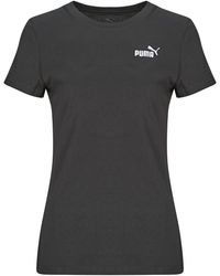 PUMA - T-Shirt Korte Mouw Ess Small No. 1 Logo Tee - Lyst