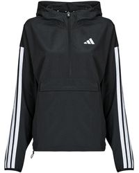 adidas - Windjack Essentials 3-Stripes Lifestyle Woven Windbreaker - Lyst