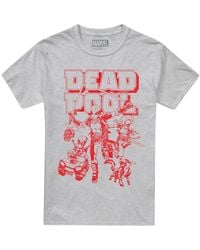 Deadpool - T-Shirt Corps Attack - Lyst