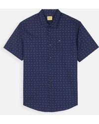 Oxbow - Chemise Chemise manches courtes microprint GEO - Lyst