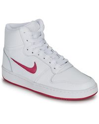 witte hoge nikes dames