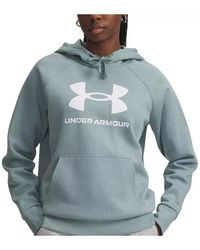 Under Armour - Sweatshirts À Capuche Hirt Femme Rival Fleece Big Logo Hd - Lyst